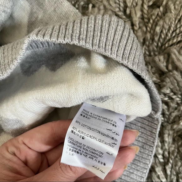 Charter Club Heart Sweater, S - Picture 6 of 6